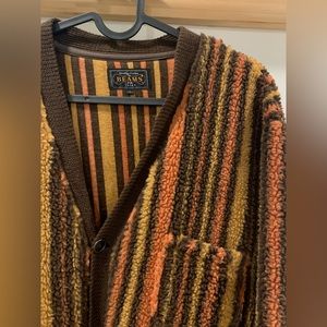 Beams Fleece Cardigan - L